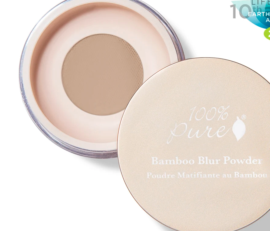 100% Pure: Bamboo Blur Powder Light 0.2 oz / 5.5 g
