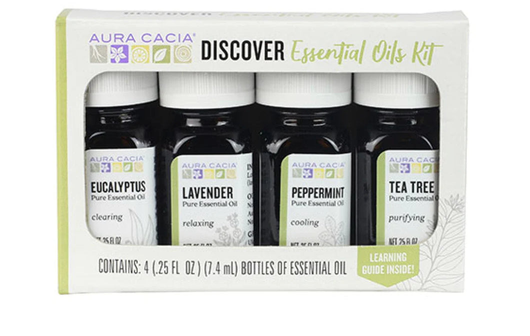 Aura Cacia Discovery Kit Essential Oils