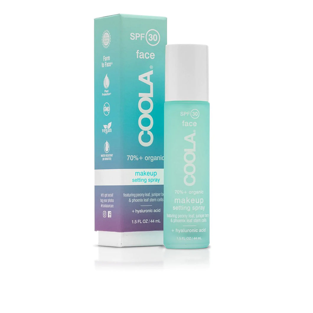 Coola Makeup Setting Spray Organic Sunscreen SPF 30 1.7oz